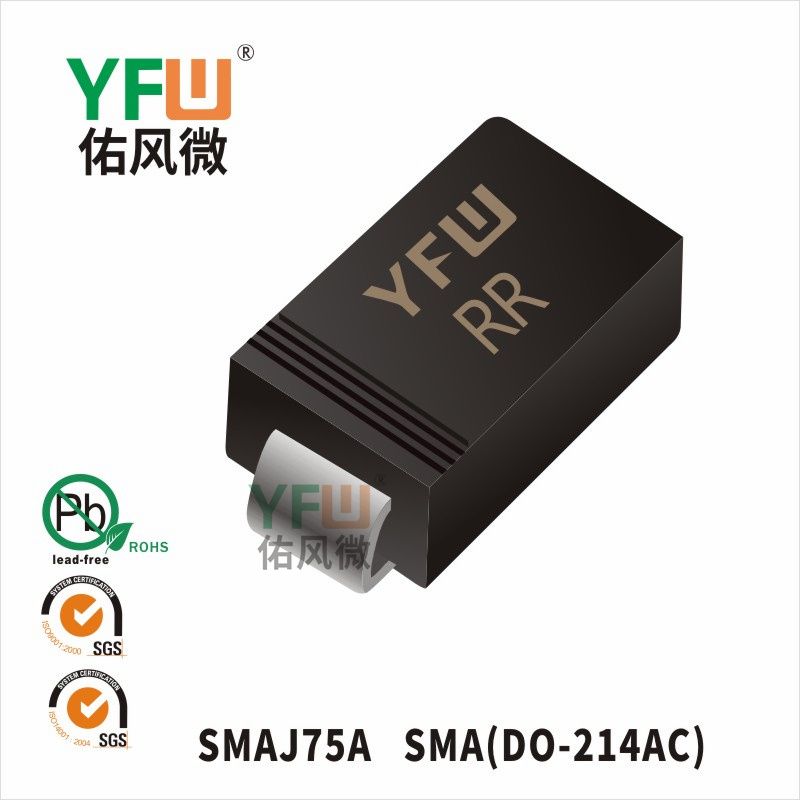 SMAJ75A SMA(DO-214AC)_Marking:RR_Transient Voltage Suppressor_YFW brand